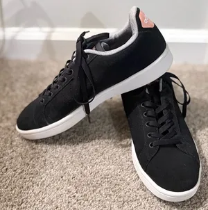 Adidas Neo Daily 2.0 Cloudfoam Black Suede Size 11 White Sole LaceWomen’s Shoes thumbnail 1