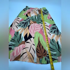 LOFT Leaf Print Maxi Skirt thumbnail 11