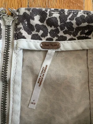 Free People Cheetah Skirt thumbnail 2
