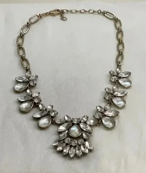 Rhinestone Necklace thumbnail 1