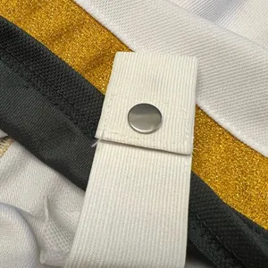 Adidas Vegas Golden Knights Reaves 75 Authentic Jersey Fight Strap Womens M Whit thumbnail 12