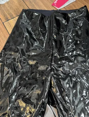 Commando Black Faux Patent Leather Legging (Style SLG25) thumbnail 5