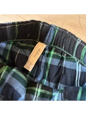 Auden NWT Women's Blue Plaid Flannel Pajama Sleep Shorts Size XS thumbnail 5
