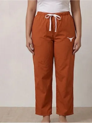 GelScrubs Texas Longhorns women’s Size XL Burnt Orange Scrub Pants(A669) thumbnail 2