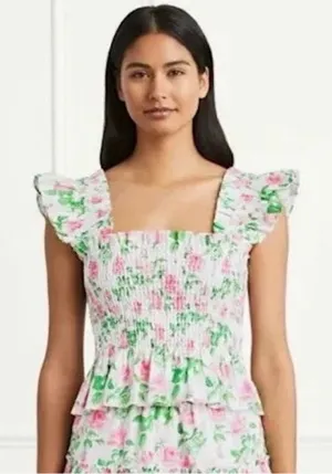 Hill House The Paz Linen Nap Top XS thumbnail 1