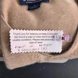 Brooks Brothers‎ Italian Cashmere Sweater Tan Medium thumbnail 8
