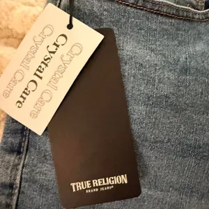 True Religion Studded Denim Mini Skirt Light Mellow Wash thumbnail 8