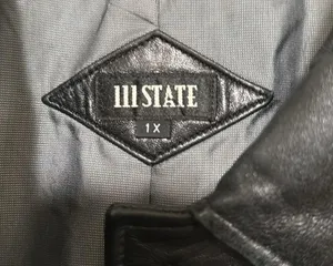 111 STATE woman plus size 1X leather jacket black thumbnail 4