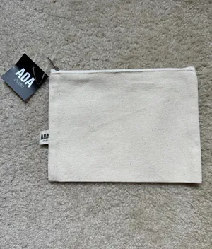 AOA Studio canvas cosmetic bag new Multiple thumbnail 2