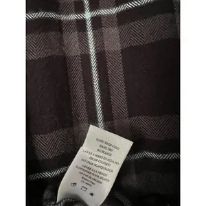 Rails Bianca Flannel Shirt Dress Women's‎ Buttondown Small Grey Black Plaid Cozy thumbnail 5