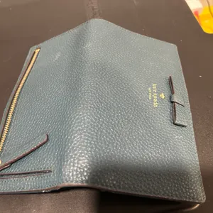 Kate Spade Blue Leather Wallet thumbnail 10