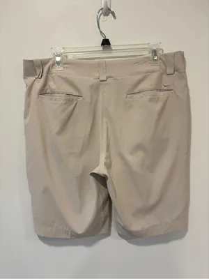 Nike Golf Dri Fit Tan Khaki Athletic Shorts Sporty Athleisure Performance thumbnail 5