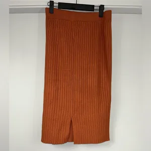 NWT Kate Kasin Ribbed Pencil Sweater Skirt Size Medium thumbnail 3
