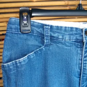 Lee 10P 30 At The Waist Cropped Capri Jeans Petite thumbnail 5