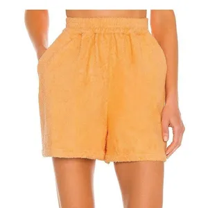 Atoir The‎ Villa Shorts Womens 6 Orange French Terry Relaxed Comfy Lounge Summer thumbnail 1