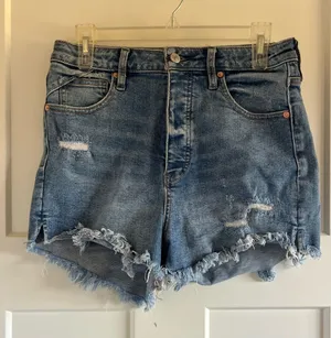 Free People Jean Shorts thumbnail 1