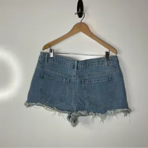 Hot Kiss High Rise Shortie Jean Shorts Size‎ 16 thumbnail 2