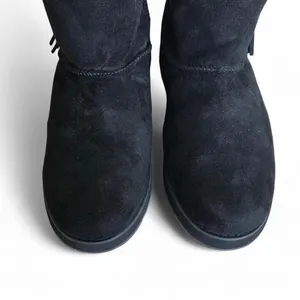Skechers Black Keepsakes Tribute Faux Fur Lined Concho Tassel Ankle Boots SZ 9 thumbnail 5