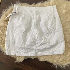 NWT White Tribal Denim Mini Skirt Shorts Skort Size US 6 / S thumbnail 4