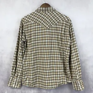 Carhartt Women Flannel Shirt Large Western Workwear Heritage Grunge Street Retro thumbnail 2