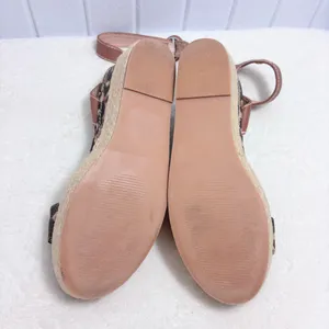 Steven by Steve Madden Leopard Print Wedge Heels‎ Espadrilles  size 6.5 thumbnail 6