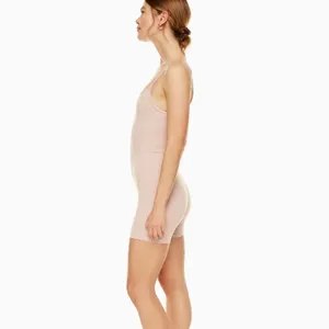 Aritzia Divinity Romper Wilfred Free 5" Barely Blush Nude XS thumbnail 6