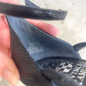 Vince Camuto Adilene Sandal High Heel Size 9‎ Black thumbnail 9