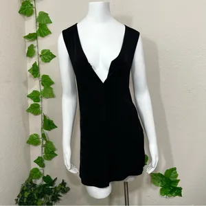 Pola Black Button Down Vest Dress thumbnail 5