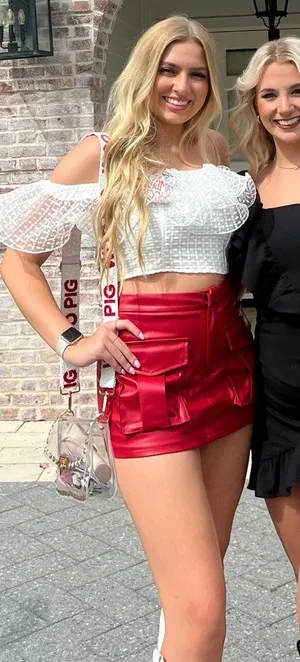 DO+BE White Ruffle Top thumbnail 1