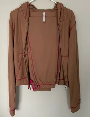 Fabletics Waffle Knit Relaxed Fit Lounge Set Size M thumbnail 1