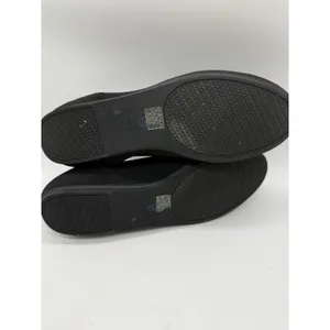 Rothy's The Loafer Black Solid Knit Fabric Slip On Flats Round Toe Women's 9.5 thumbnail 5