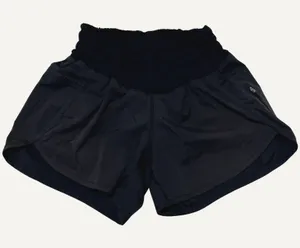Lululemon Tracker 4" Shorts Black Size 4 Athletic Running thumbnail 1