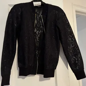 Lace Bomber, S Black thumbnail 1