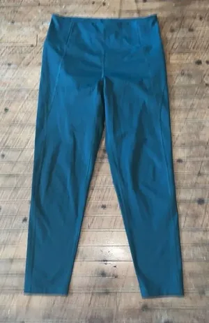 Girlfriend Collective green high waist compression M workout leggings thumbnail 1