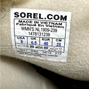 Sorel Tofino Joan Trail Boots Womens Size 8 Autumn Bronze Waterproof thumbnail 6