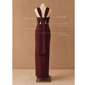BHLDN Anthropologie London‎ Crepe Tie-Back Maxi Dress, Size 12 Large, Black NWT thumbnail 8