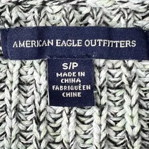 American Eagle Outfitters Woman Crochet Sweater Long Sleeve Size S thumbnail 4