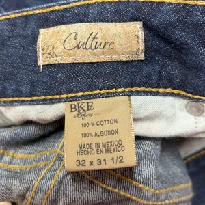 Buckle BKE Jeans Culture Boot Cut Flare Womens 32x31.5 Blue Denim Western Boho thumbnail 10