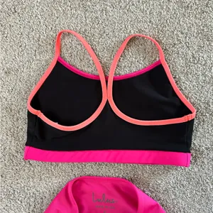 Lulus Goal-Oriented Black Color Block High Impact Leggings and sports bra‎ small thumbnail 5