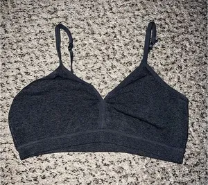 Sports‎ bra gray size XL thumbnail 1