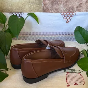 NEW Kensie Women’s Brown Cognac Slip-On Gitty Penny Low Heel Loafers Size 8.5 thumbnail 6