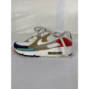 Nike Air Max 90 SE Safari Mix White Curry DH5075-100 Women's 7 Streetwear thumbnail 5