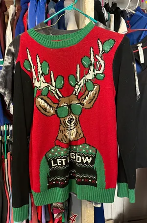 Ugly Christmas Holiday Sweater thumbnail 1