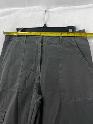 100% cotton White Fox Boutique Light Gray Women's wide leg 092 thumbnail 5