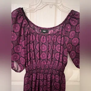 Massimo Purple Dress Size Small thumbnail 2