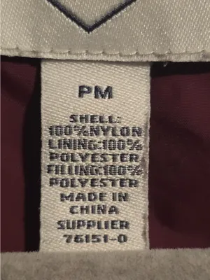 St. John's Bay Quilted Wine-Red Puffer Jacket thumbnail 6