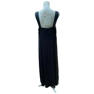 Nikki Mae Black Gold Sequined Empire Waist Evening Prom Maxi Dress Size 20 thumbnail 3