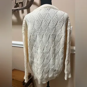 Aelfric Eden Vintage Oversized Cable Knit Sweater thumbnail 4