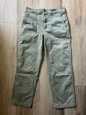 Gap Green Cargo Utility Pants thumbnail 1