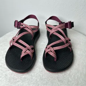 Chaco ZX/2 Sport Sandals Women's 6 Pink Wave Print J105500 hiking water thumbnail 3